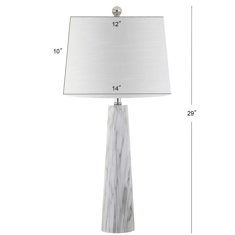 Bradley Resin LED Table Lamp