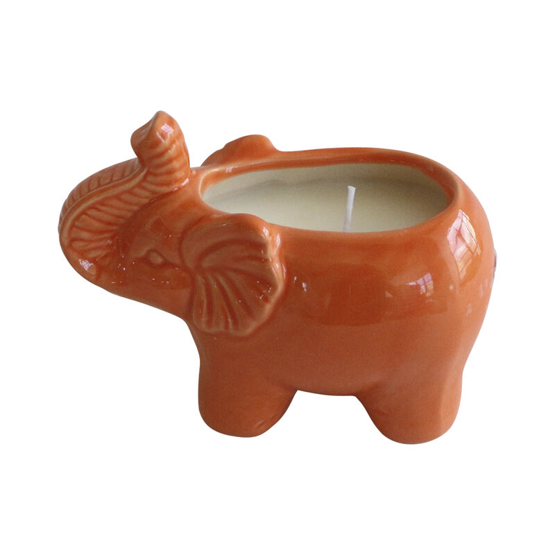 7" Elephant Citro Candle Set