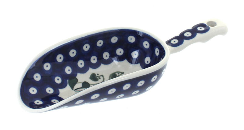 Blue Rose Polish Pottery Alyce Scoop