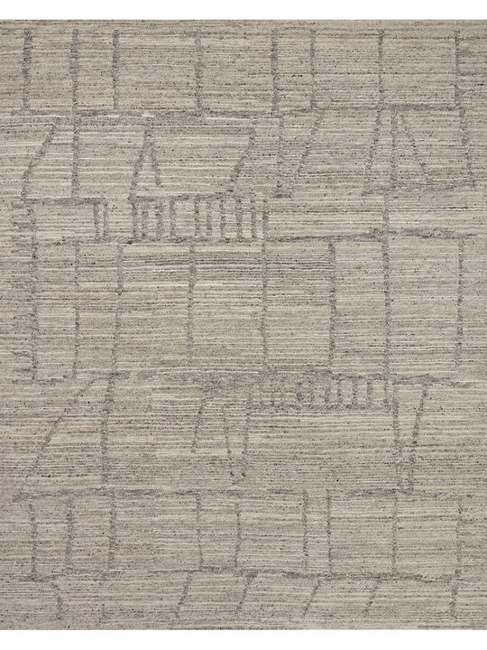Raquel RAL01 Pebble/Granite 8'6" x 11'6" Rug