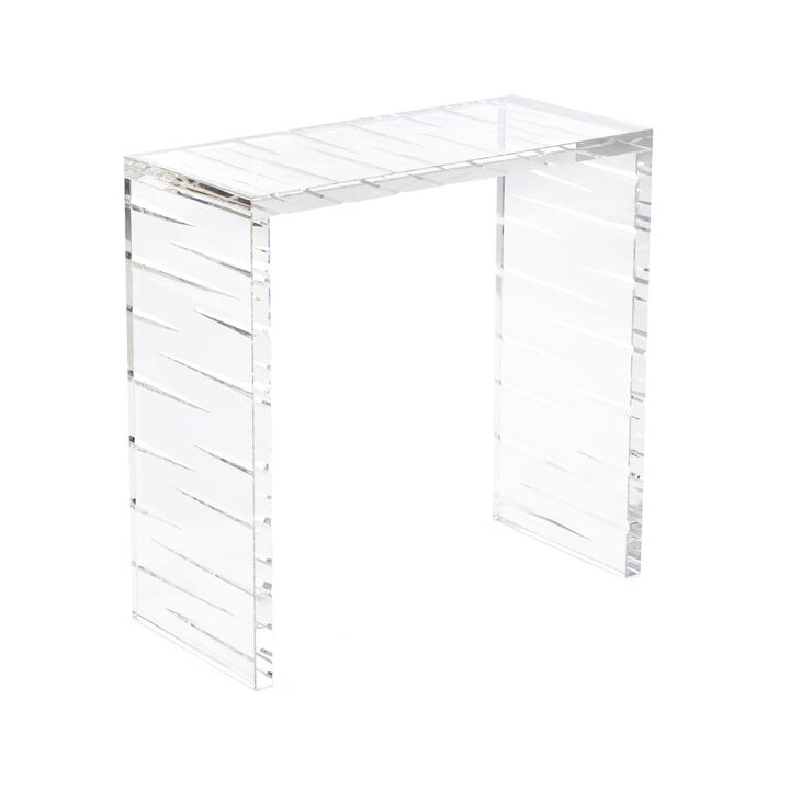 Cut Crystal Large Side Table