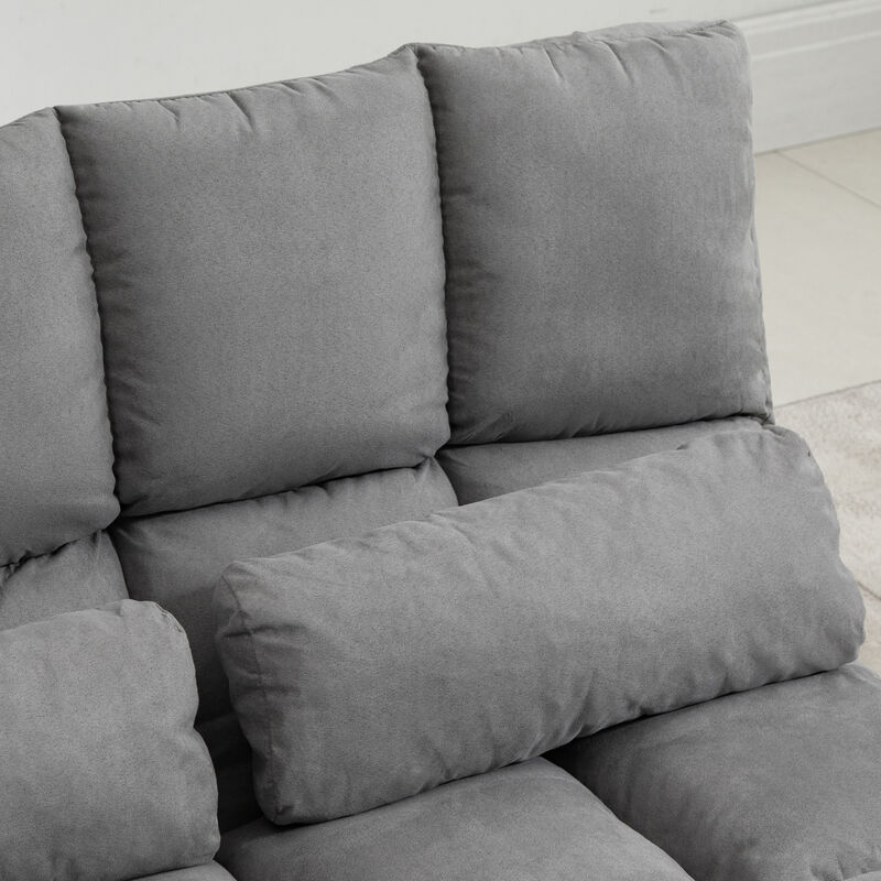 Merax Convertible Floor Sofa Chair Folding Couch Bed