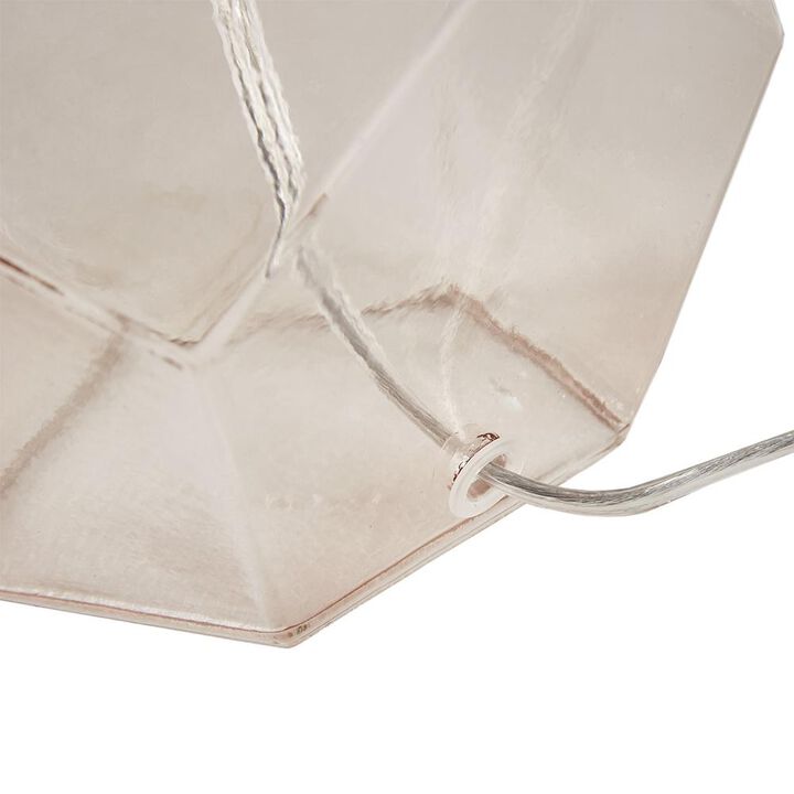Belen Kox Rosaline Blush Glass Table Lamp, Belen Kox
