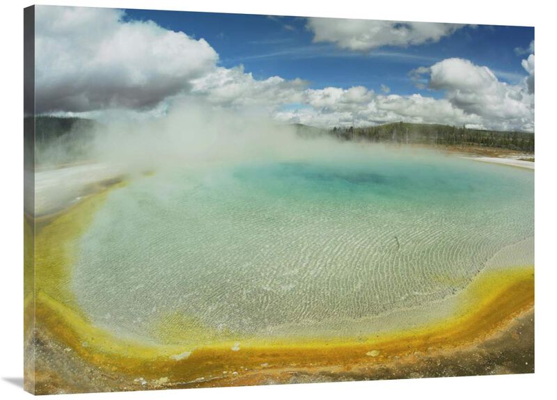 Sunset Lake, Yellowstone National Park, Wyoming-Canvas Art-40x30