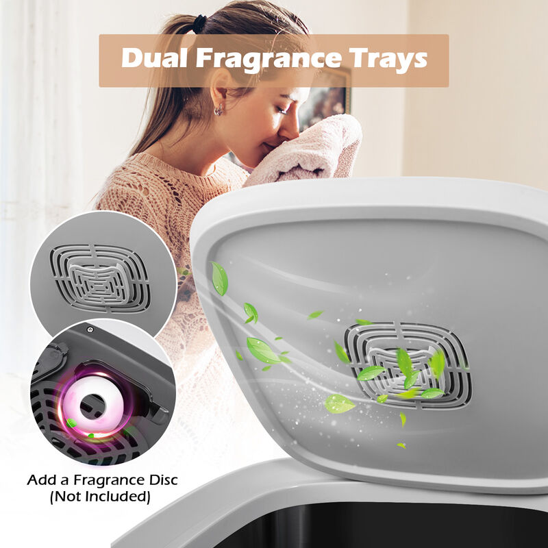 Towel Warmer Bucket with 2 Temperature Settings and Auto Shut Off