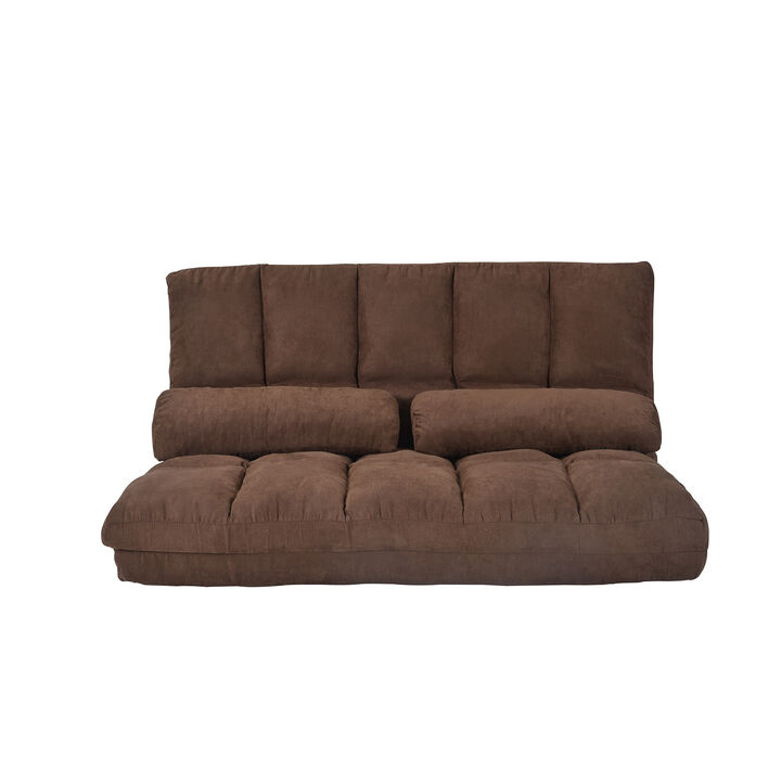 Merax Double Chaise Lounge Floor Sofa