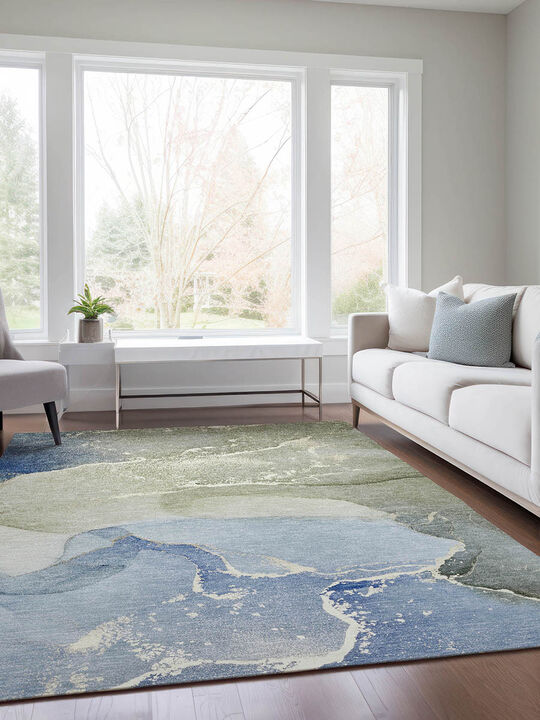 Odyssey OY10 Sky 3' x 5' Rug