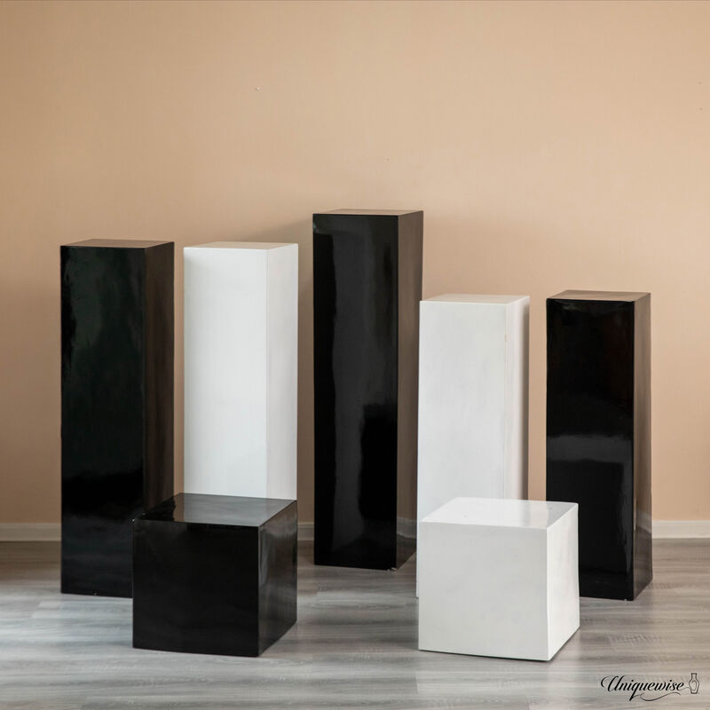 47-Inch Black Pedestal Backdrop Stand
