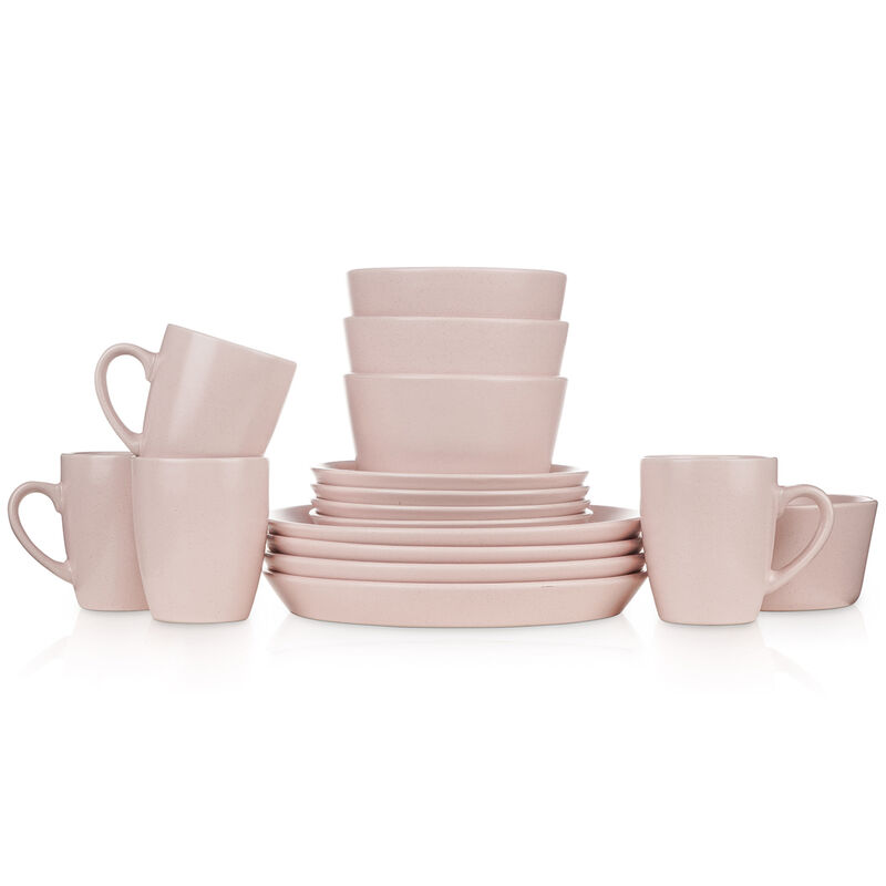 Stone Lain Albie Stoneware 16 Piece Dinnerware Set