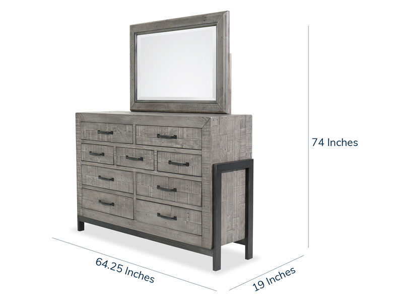 Brennagan Dresser and Mirror
