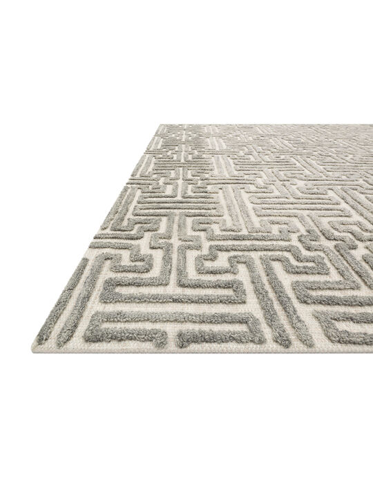 Ehren EHR03 Stone/Sand 18" x 18" Sample Rug