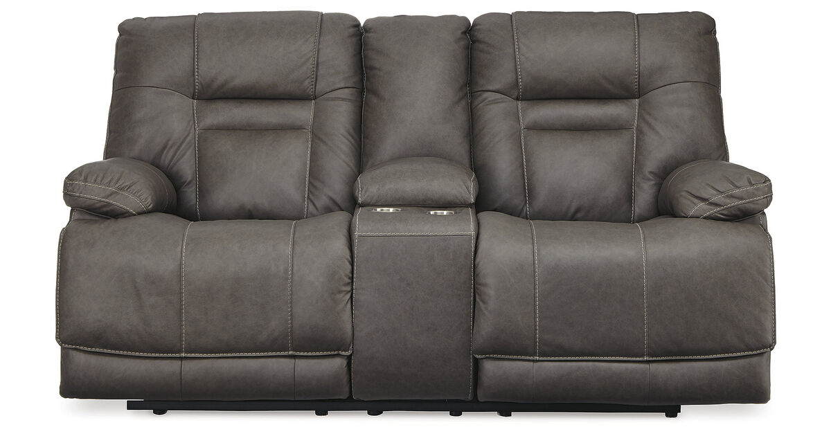 Wurstrow PWR Recline Loveseat W/Console