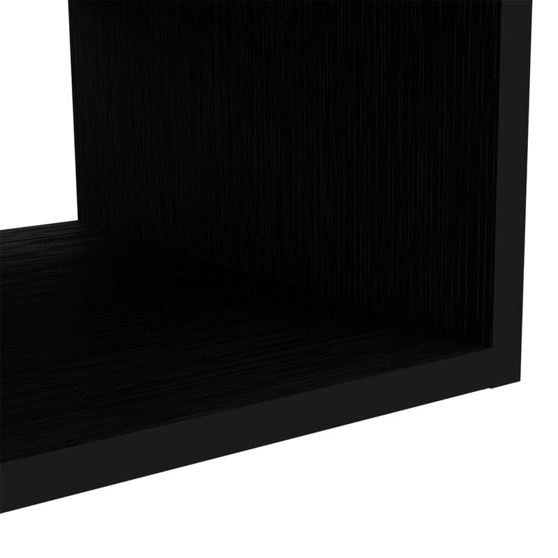 Floating Tv Stand Shelley, Living Room, Black