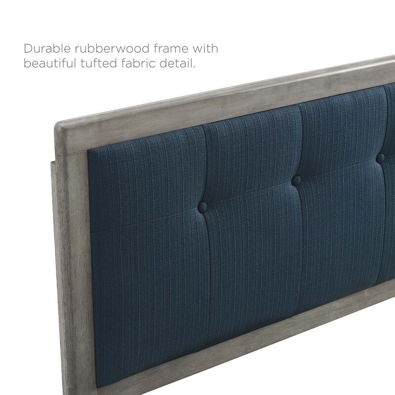 Modway - Willow Queen Wood Platform Bed with Angular Frame