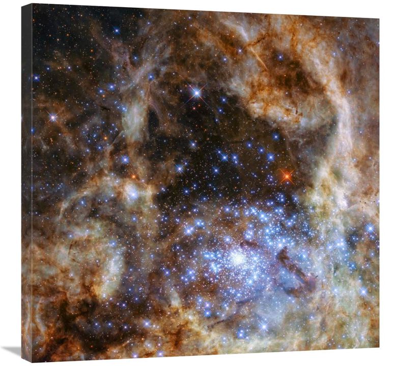 Star Cluster R136-Canvas Art-30x30