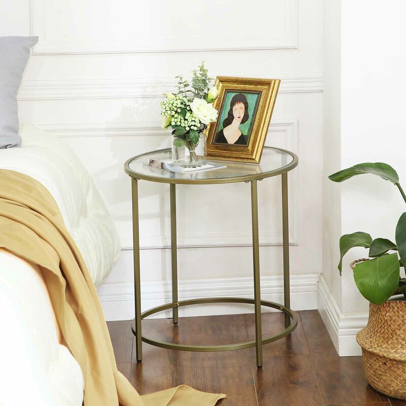 Round Side Table - Stylish and Functional Accent for Any Room