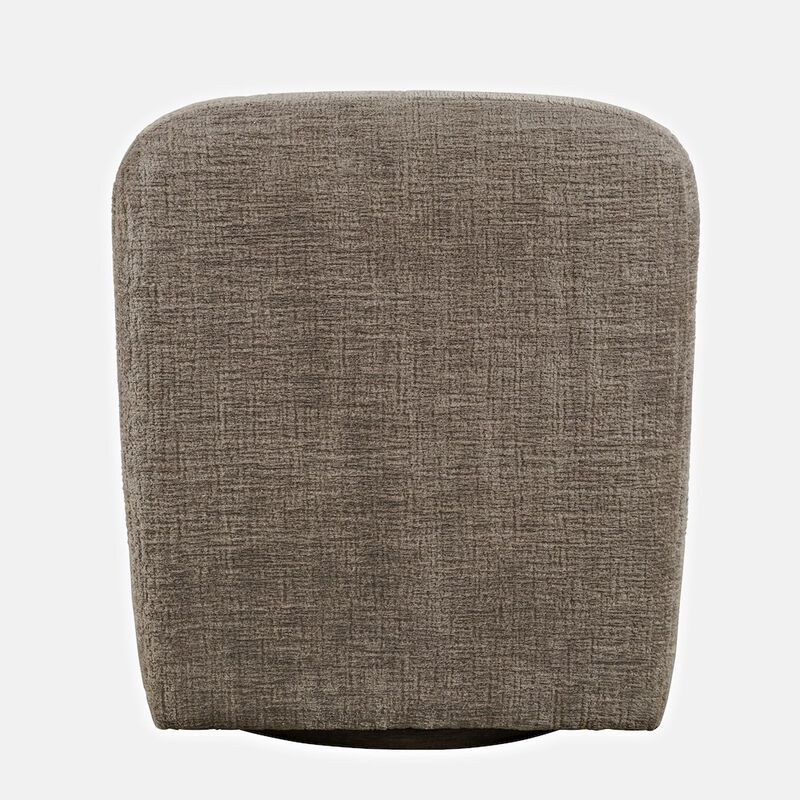 Jofran Josie Upholstered Contemporary Casual Swivel Accent Chair