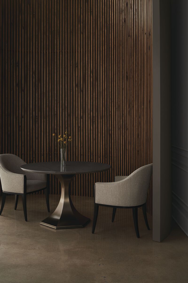 Top Brass Round Dining Table
