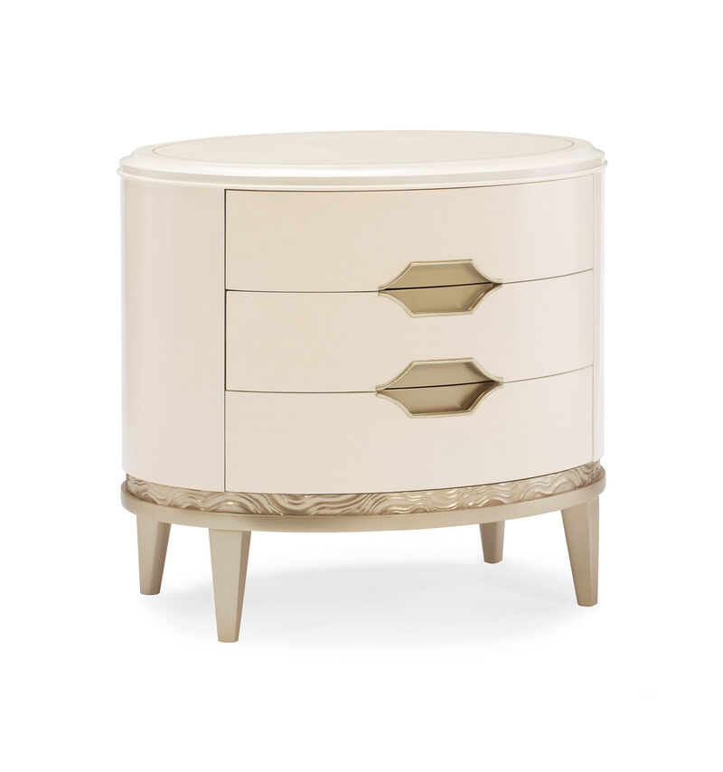 Adela Three-Drawer Nightstand