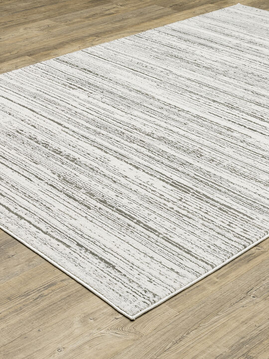 Montecito 3'3" x 5' White Rug