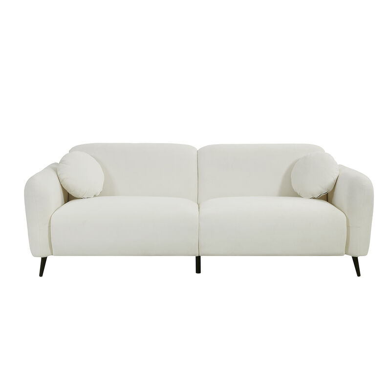Merax Upholstered Loveseat 2 Seats Sofa