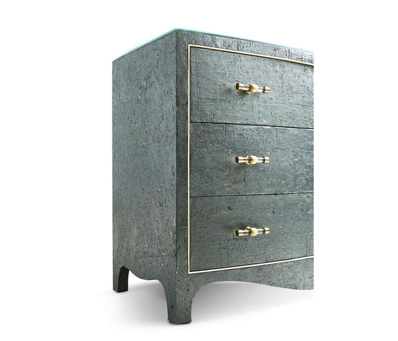 Suberin Cork Bow Front Chest