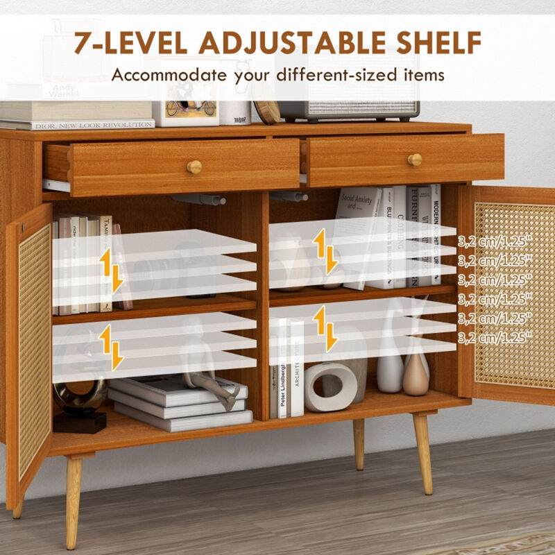Multi-Purpose Storage Cabinet for Kitchen, Pantry, or Dining Room
