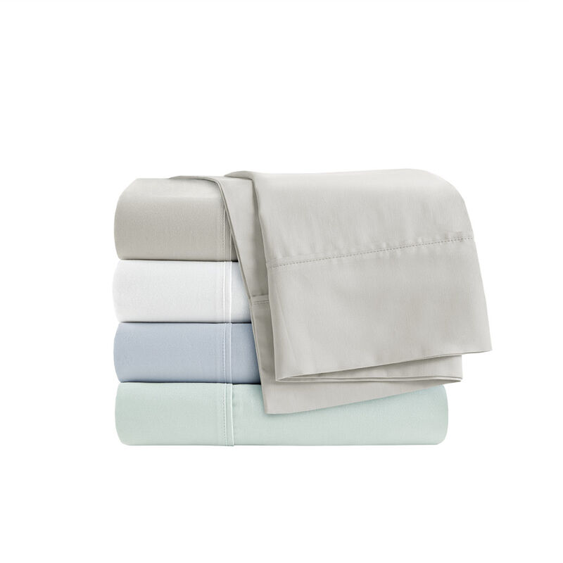 Gracie Mills Aryn 300TC BCI Cotton Sheet Set with Z Hem