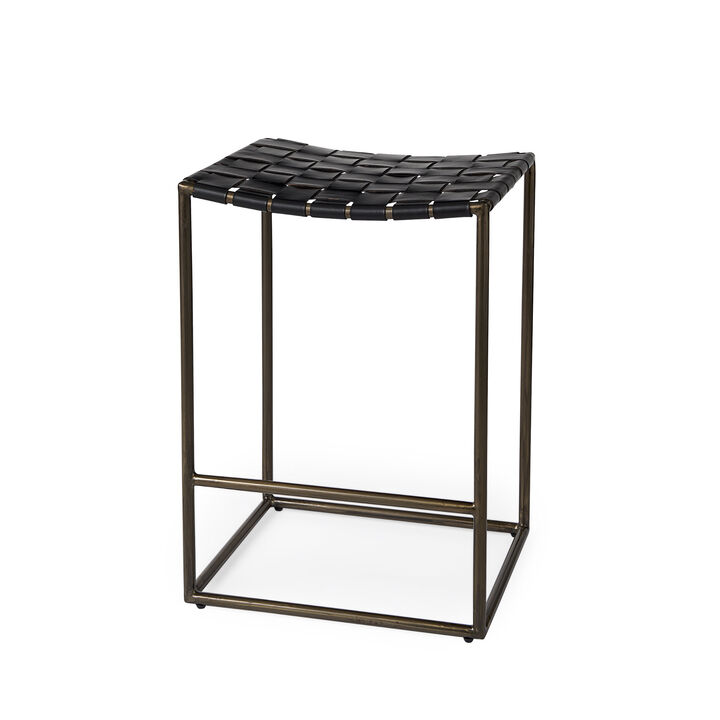 Clarissa Black Counter Stool