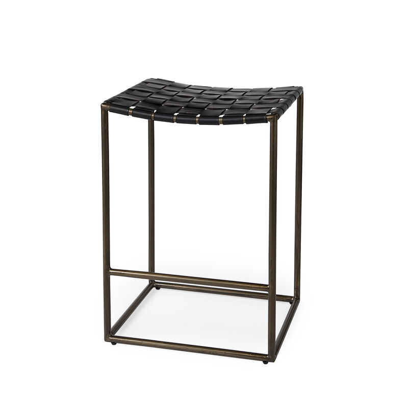 Clarissa Black Counter Stool