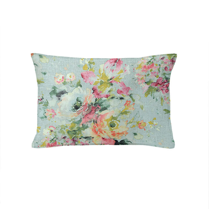 6ix Tailors Fine Linens Athena Linen Eggshell Decorative Throw Pillows