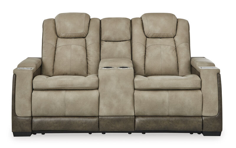 Next-Gen DuraPella Sand Power Reclining Loveseat