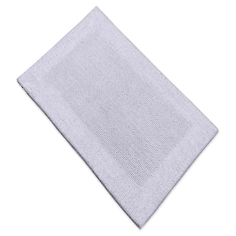Knightsbridge Bella Napoli 220 GSF Reversible Bath Rug 20 x 30 - White
