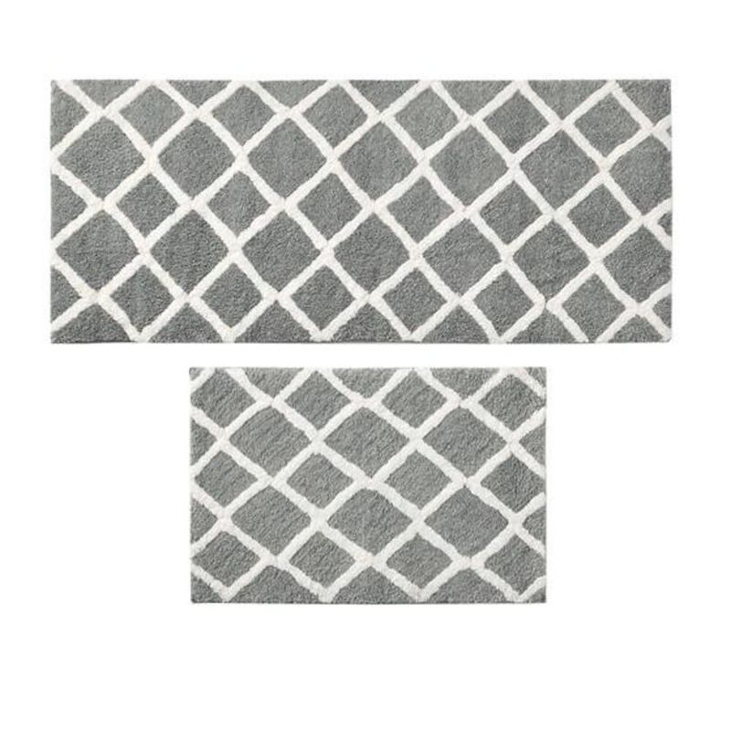 Belen Kox Bittman Reversible High Pile Tufted Bath Rug, Belen Kox