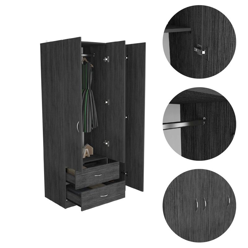 Eureka 3 Door Armoire