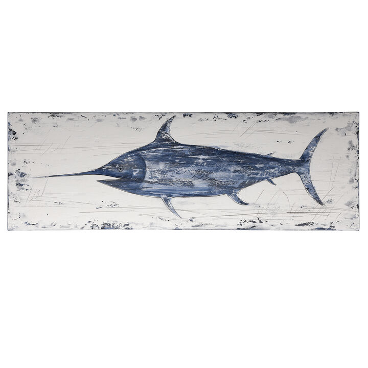 Rustic Swordfish Canvas