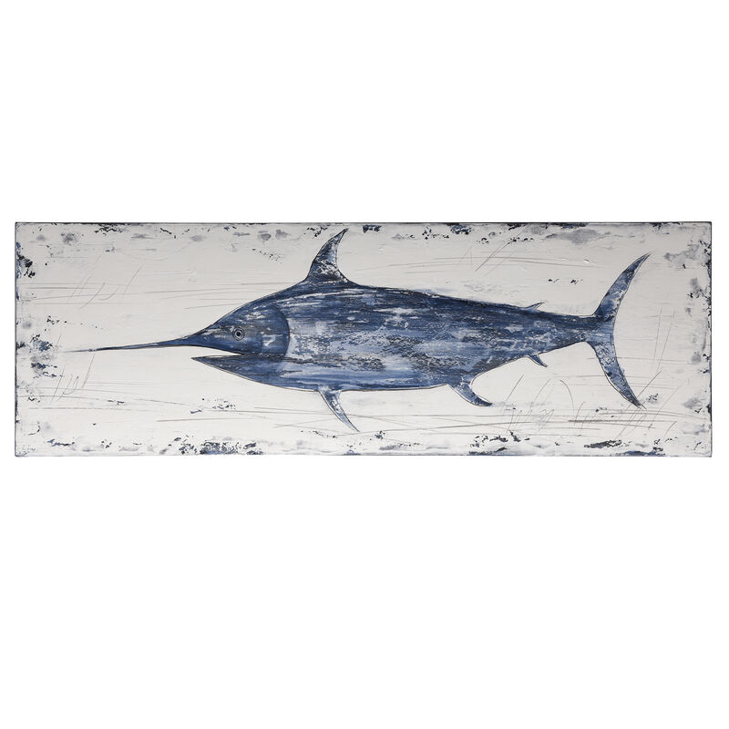 Rustic Swordfish Canvas