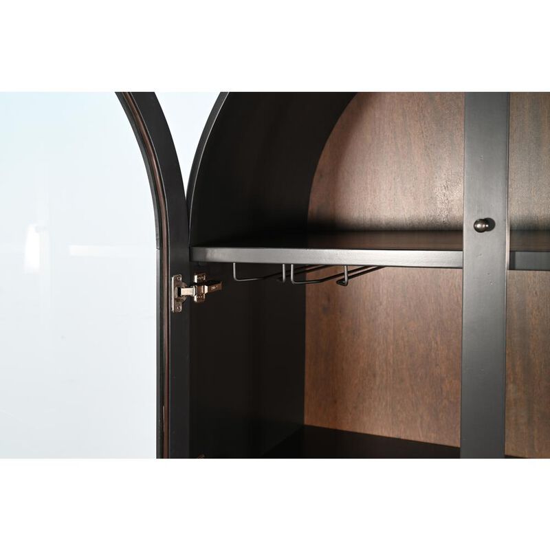 Sunny Designs Arched Wine Bar Cabinet