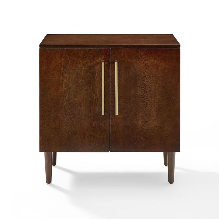 Crosley Furniture Everett Accent Cabinet Mahogany