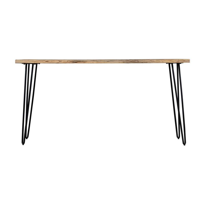 Jofran Solid Acacia Counter Height Sofa Dining Table