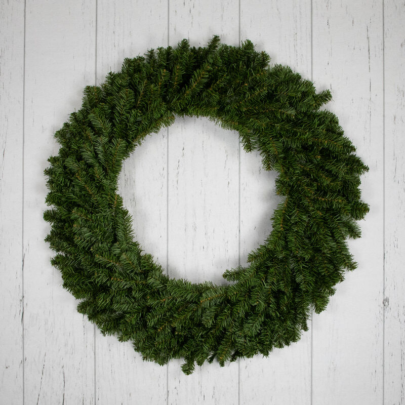 Canadian Pine Artificial Christmas Wreath  36-Inch  Unlit