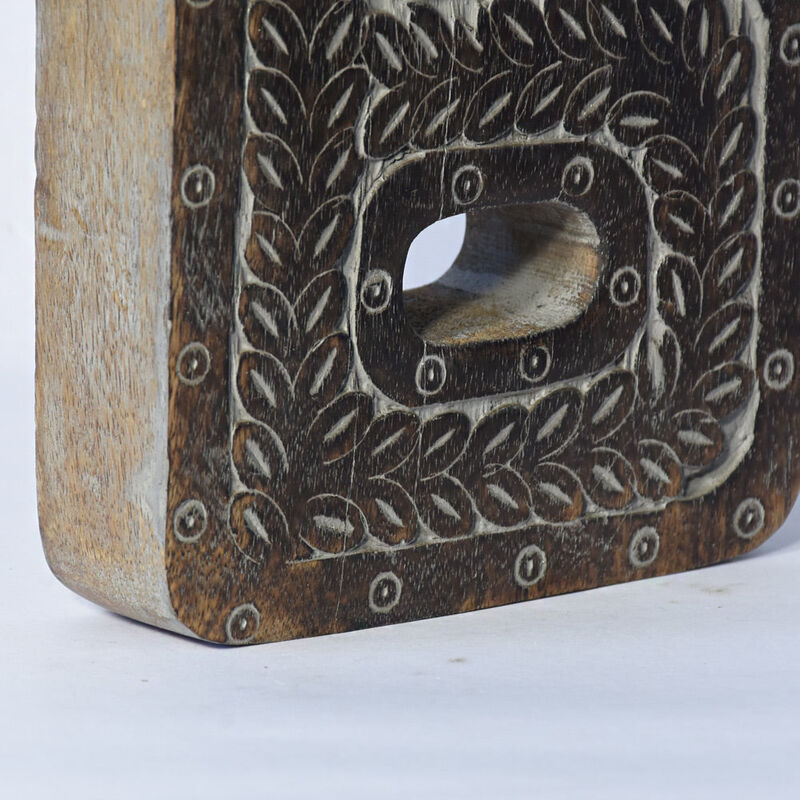 Vintage Gray Handmade Eco-Friendly "6" Numeric Number For Wall Mount & Table Top D�cor