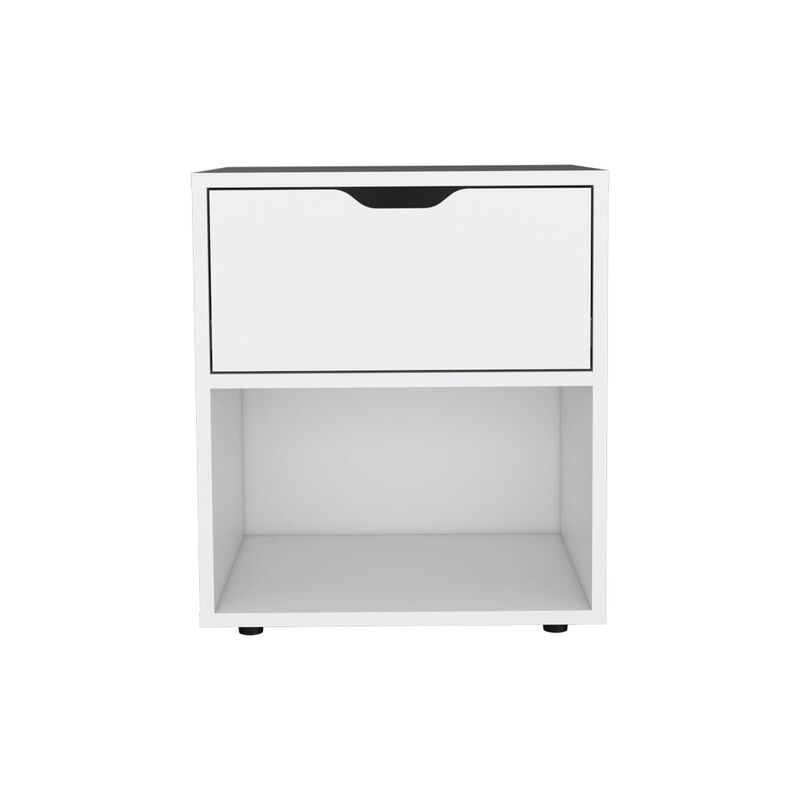 Nightstand Altheimer, Bedroom, White