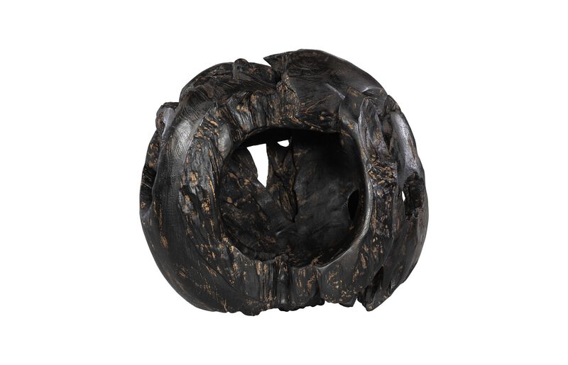 Teak Planter Brown