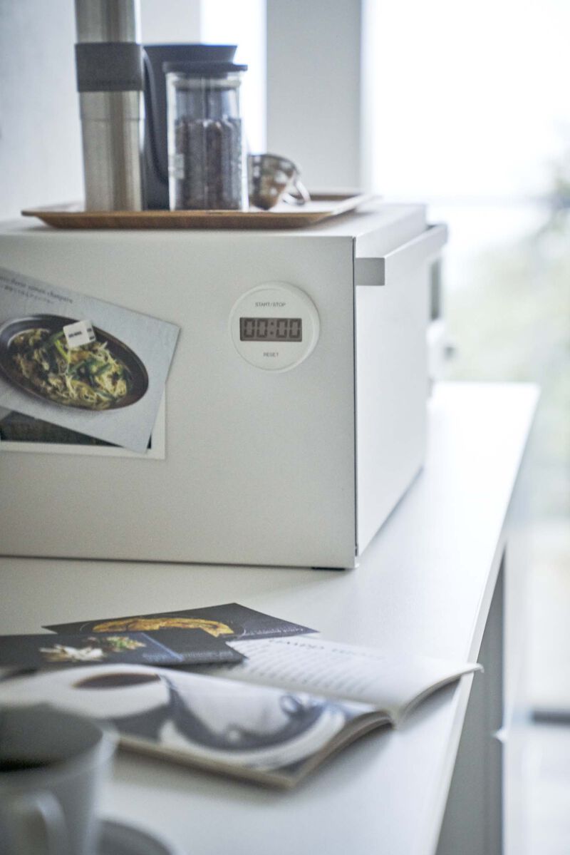 Bread Box - Steel, White