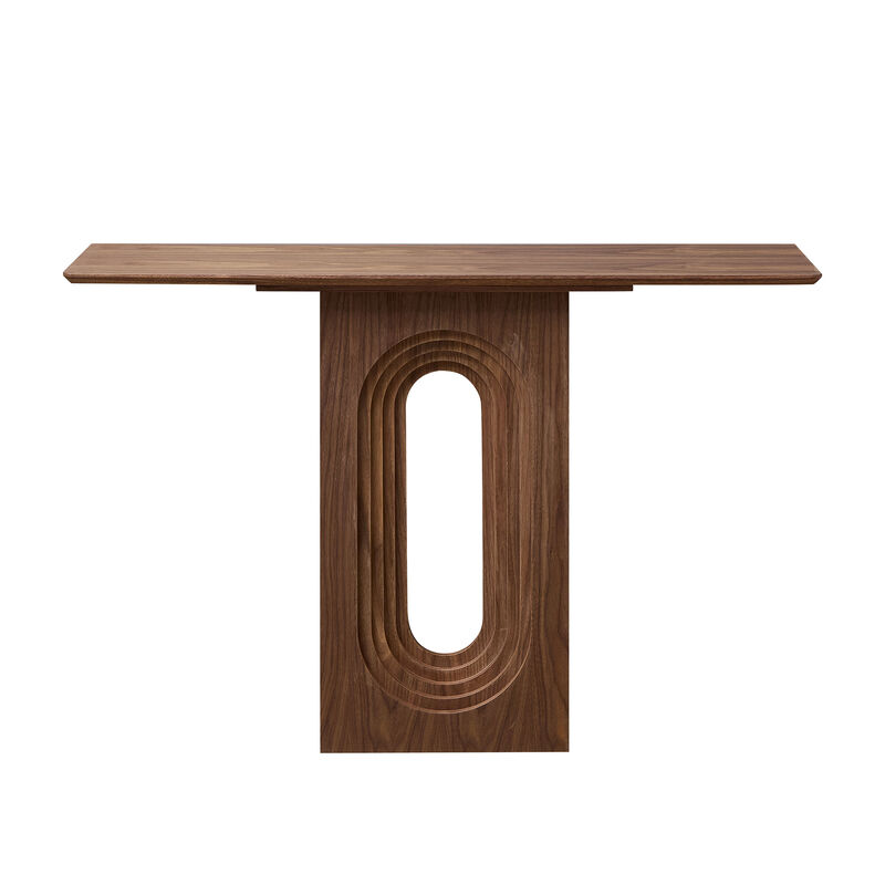 Merax Narrow Console Table for Hallway, Entrance