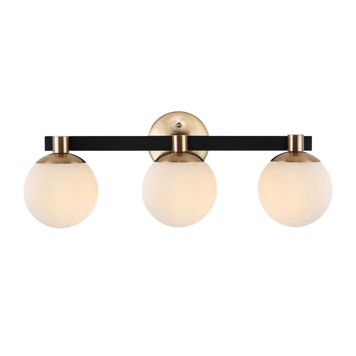 Modernist Globe Metalfrosted Glass Modern Contemporary LED Vanity