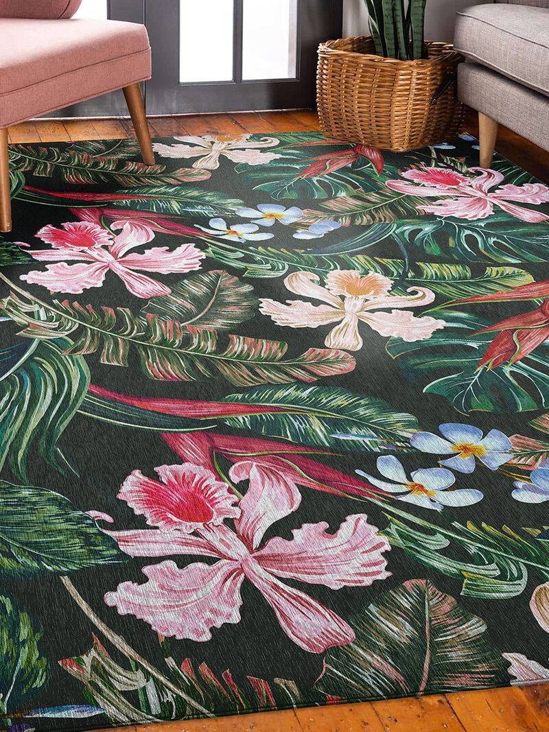 Tropics TC6 Black 3' x 5' Rug