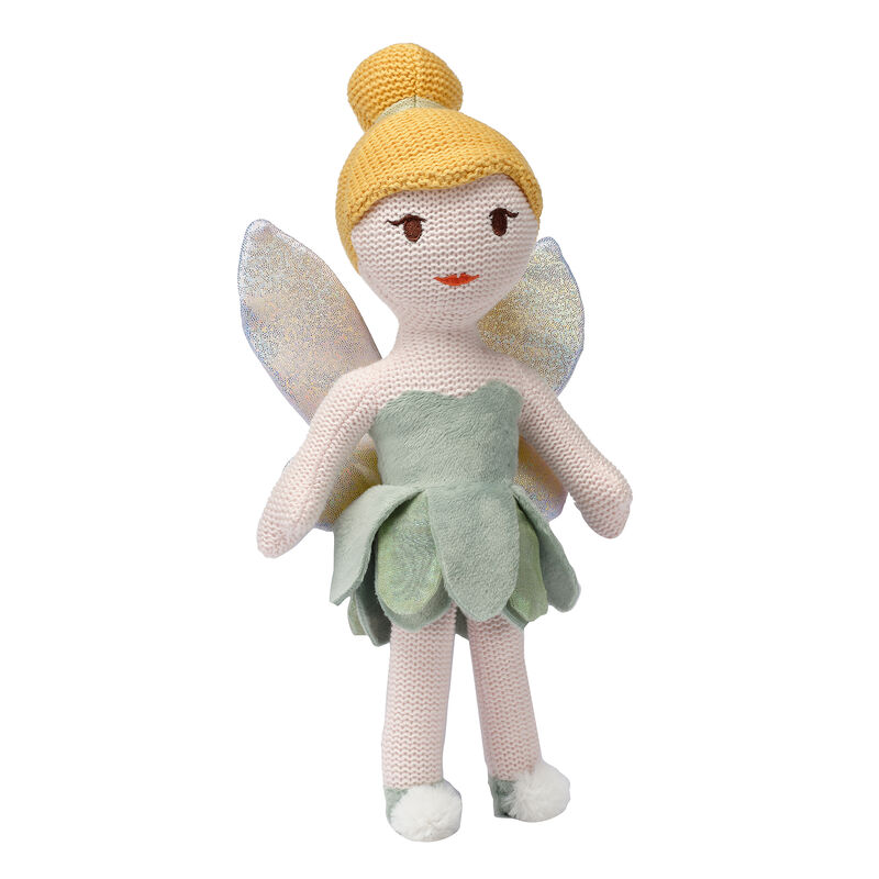 Bedtime Originals Disney Tinker Bell Luxury Knit Plush Fairy Stuffed Animal Toy