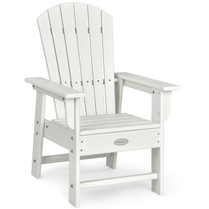 Hivvago Patio Kids' Adirondack Chair with Ergonomic Backrest
